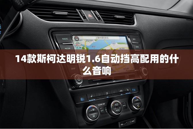 14款斯柯达明锐1.6自动挡高配用的什么音响