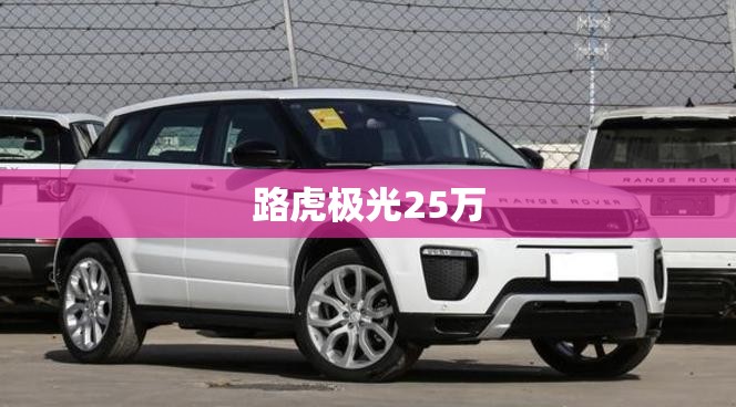路虎极光25万