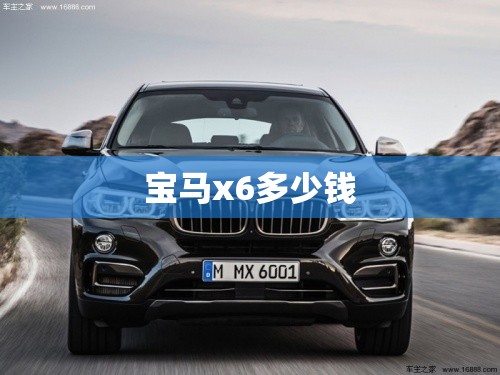 宝马x6多少钱