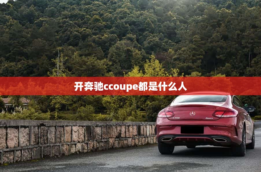 开奔驰ccoupe都是什么人