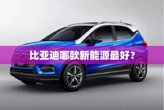 比亚迪哪款新能源最好？