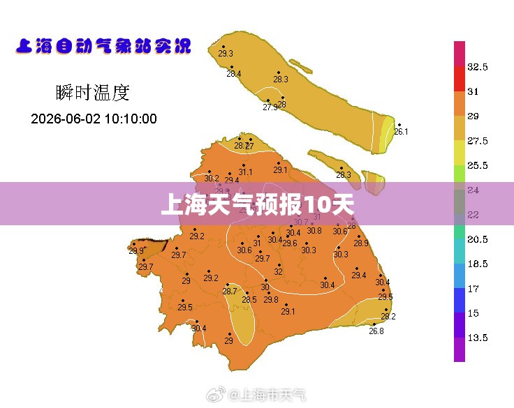 上海天气预报10天