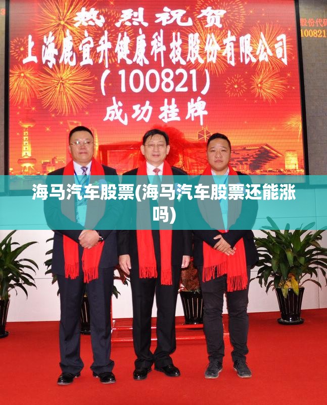 海马汽车股票(海马汽车股票还能涨吗)
