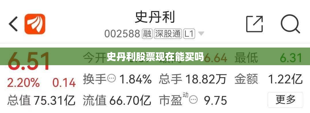 史丹利股票现在能买吗 史丹利股票现在能买吗