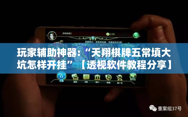 玩家辅助神器:“天翔棋牌五常填大坑怎样开挂	”【透视软件教程分享】