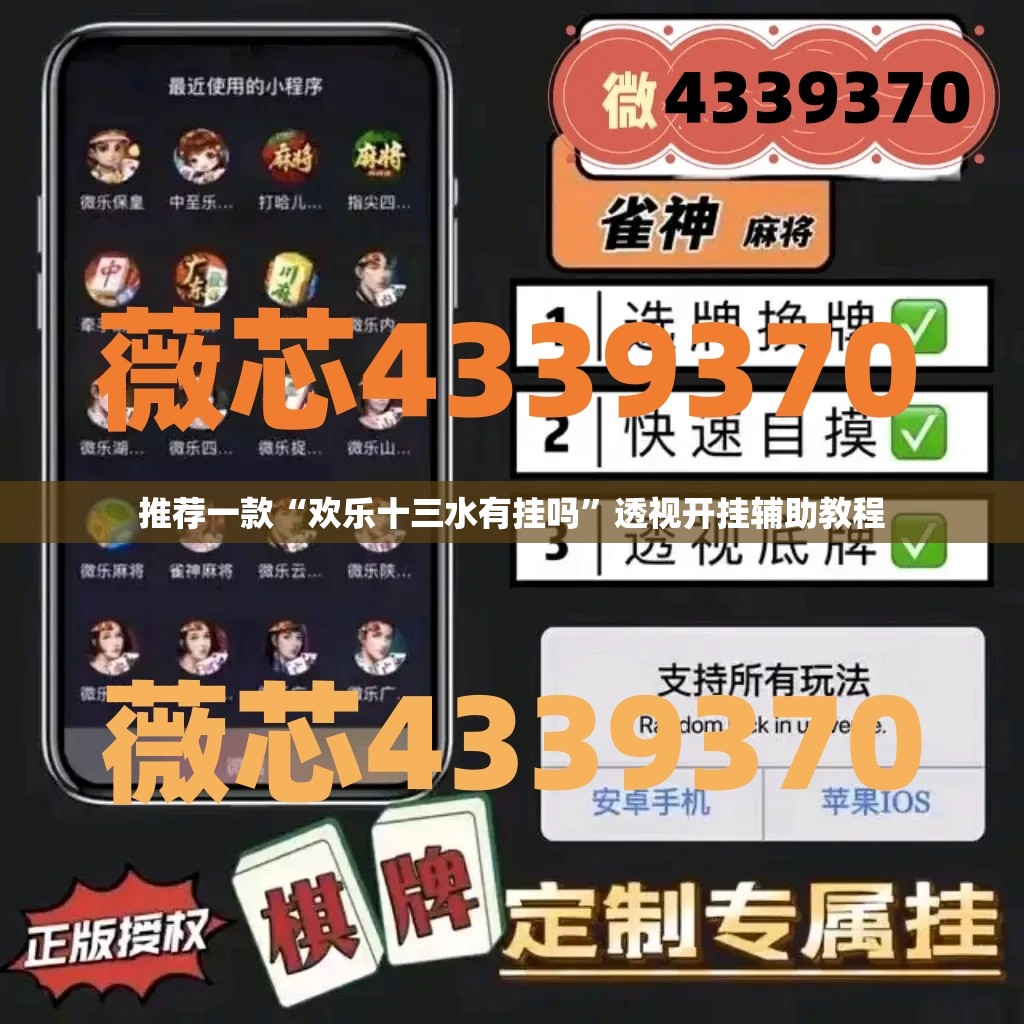 推荐一款“欢乐十三水有挂吗”透视开挂辅助教程