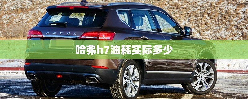 哈弗h7油耗实际多少