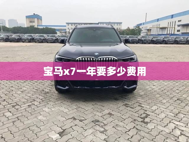 宝马x7一年要多少费用