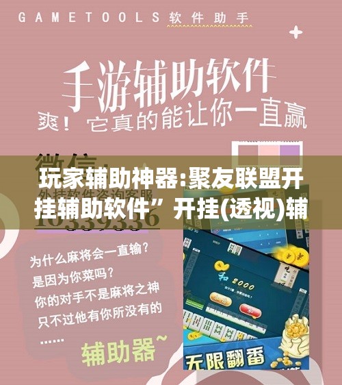 玩家辅助神器:聚友联盟开挂辅助软件	”开挂(透视)辅助教程