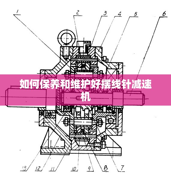 如何保养和维护好摆线针减速机 如何保养和维护好摆线针减速机