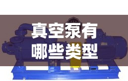 真空泵有哪些类型