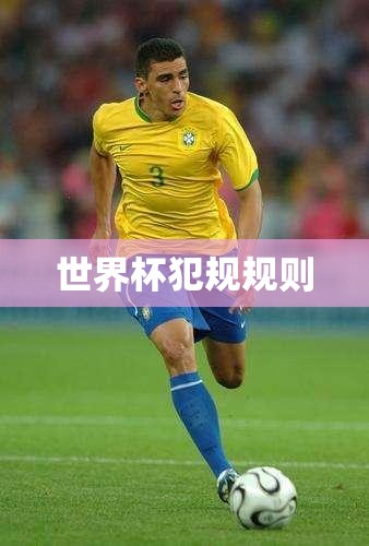 世界杯犯规规则 世界杯犯规规则