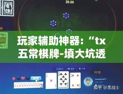 玩家辅助神器:“tx五常棋牌-填大坑透视	”通用版下载教程
