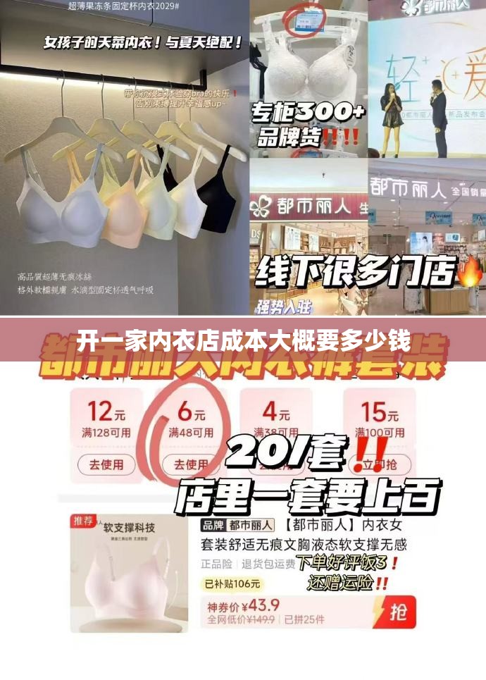 开一家内衣店成本大概要多少钱