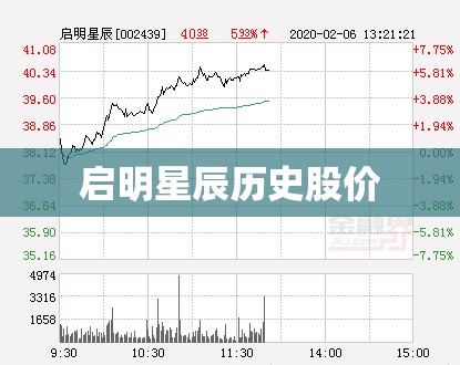启明星辰历史股价 启明星辰历史股价