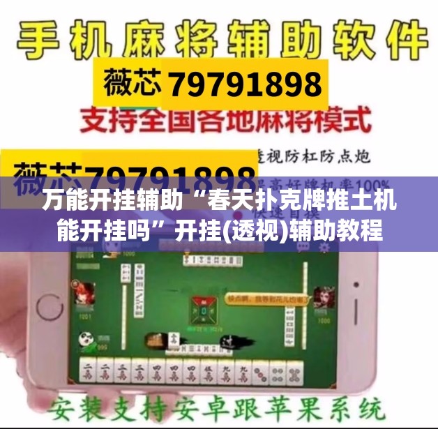 万能开挂辅助“春天扑克牌推土机能开挂吗”开挂(透视)辅助教程